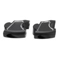 thumbnail image 3 of High Strength Aluminum Alloy Motorcycle Handlebar Riser Replacement for CMX500 Rebel500 CMX300 1100 2017-2020, Improves Riding Posture and Reduces Fatigue, 3 of 8