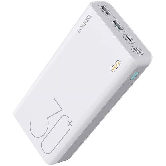 30000mAh Power Bank , 18W PD USB C Portable Charger with 3 Outputs & 3 Inputs External Battery Pack Cell Phone Charger Battery Compatible with iPhone 13 12, Samsung Galaxy iPad and More