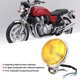 thumbnail image 3 of Faro Moto Vintage Faro de Estilo Retro Vintage Faro de Motocicleta Universal Accesorio de Modificación de Motocicleta Carcasa Plateada Accesorio de Bombillas LED de ANGGREK Otros, 3 of 8