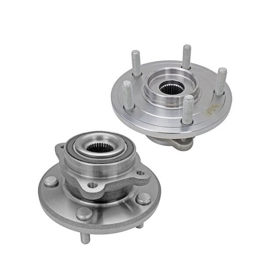 Front Wheel Bearing Hub Assembly - Set of 2 - Compatible with 2009 - 2020 Dodge Journey 2010 2011 2012 2013 2014 2015 2016 2017 2018 2019