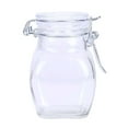 thumbnail image 6 of Efavormart 12 Jars 4oz Clear Small Glass Jars W/ Glass Lids and Metal Bails For Favor Candy Buffet Event Decor, 6 of 9