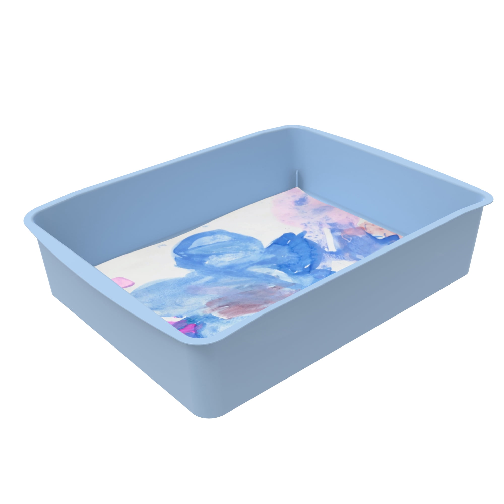 Pen+Gear Paper Tray, 13.15 x 10.25 x 2.95 in, Victory Blue, 7-Pack