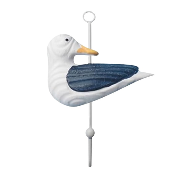 Ocean Theme Wall Hooks Decorative Coat Rack For Home Entryway Bathroom And Coastal Decor