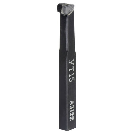 

Uxcell 12x12x117mm Carbide Tipped Single Point Tool Bit YT15(K45/P10)