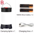 thumbnail image 1 of CAROOTU LED Camping Light USB Rechargeable Work Light Waterproof Searchlight Emergency Lamp, 1 of 6