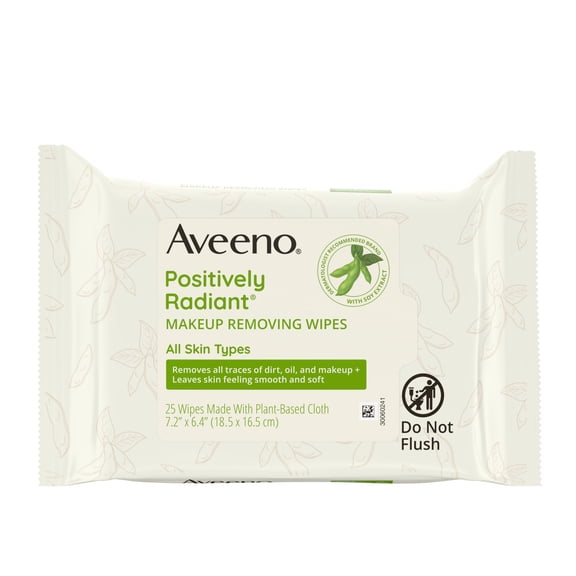 Aveeno Calm   Restore Unscented Face Wipes, 25 Count