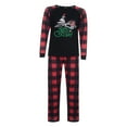 thumbnail image 2 of Gupgi Pyjamas Imprimé Arbre de Noël Ensemble de Pyjamas Parent-Enfant Assortis pour la Famille, 2 of 4