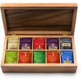 thumbnail image 1 of Rectangular Tea Box Acacia Wood, 1 of 6