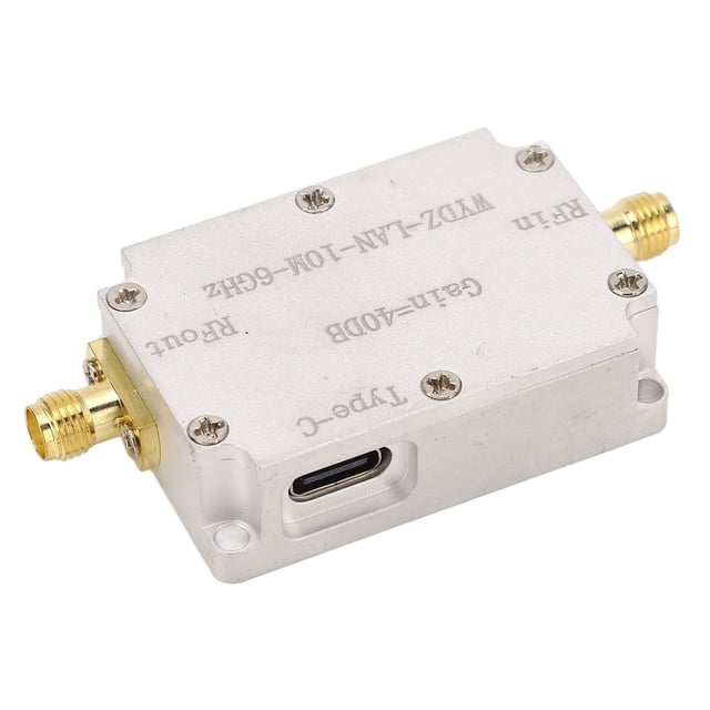 Puissance de RF, Alliage d'Aluminium 10M à 6GHz Large Gamme Faible Bruit pour Récepteur GPS