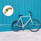 thumbnail image 3 of Wosthever Convertidor de placa tensora de de bicicleta plegable, bielas, desviador trasero de montaña para ciclismo, polea de guía de Ciclismo Oro, 3 of 6