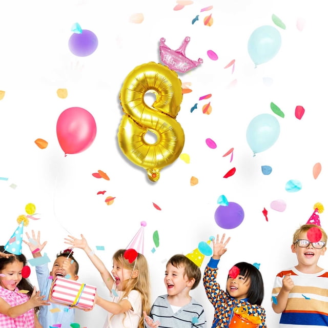 Fankiway Used for Birthday Party, Anniversary Celebration 32In Number Decoration
