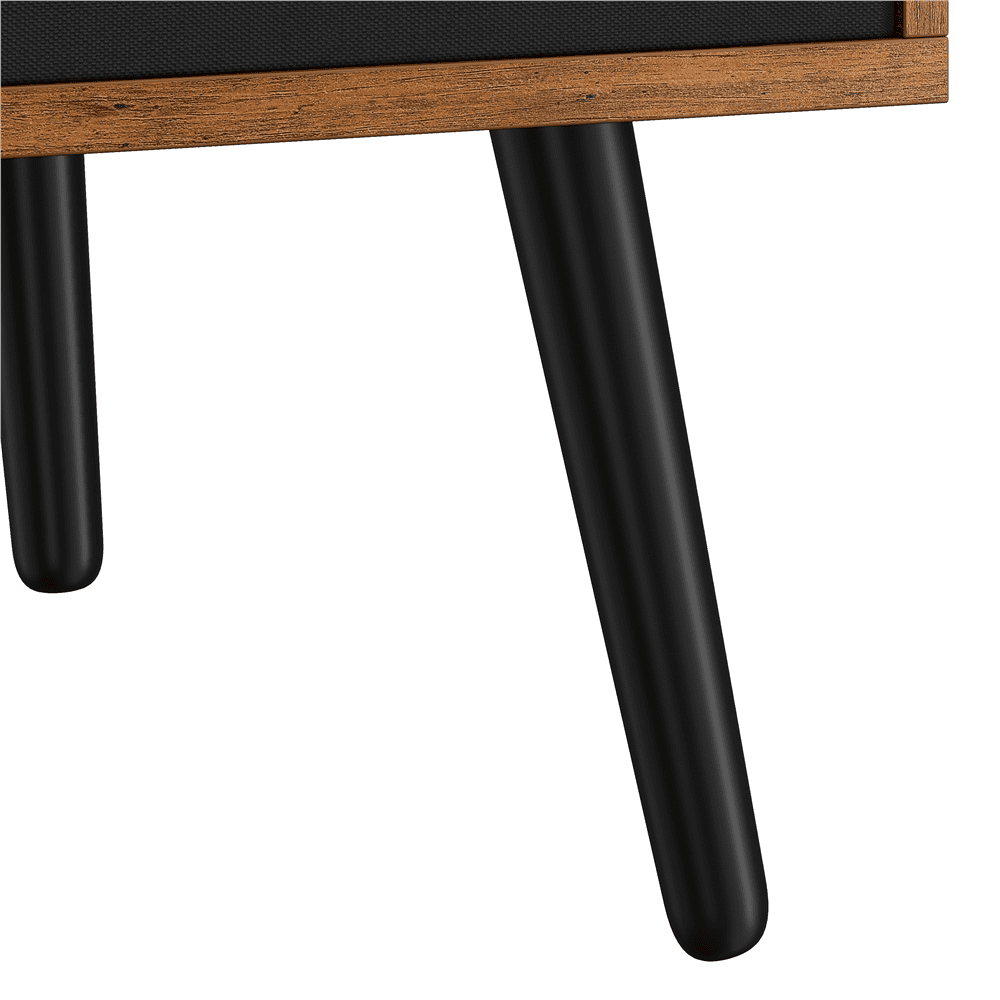 Alden Design Lift Top Coffee Table with Hidden Compartment & 2 Open Storage, Rustic Brown