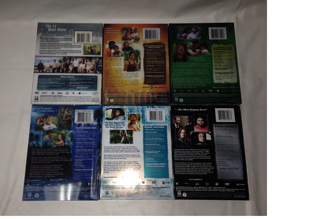 LOST DVD BOX シーズン1～6 全巻セット Amazon.com: LOST - The Complete Collection DVD Set, Seasons