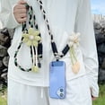 thumbnail image 5 of Trendy Woven Phone Lanyard with Crossbody Strap, Universal Phone Neck Strap with Clip for All Phones, 5 of 6