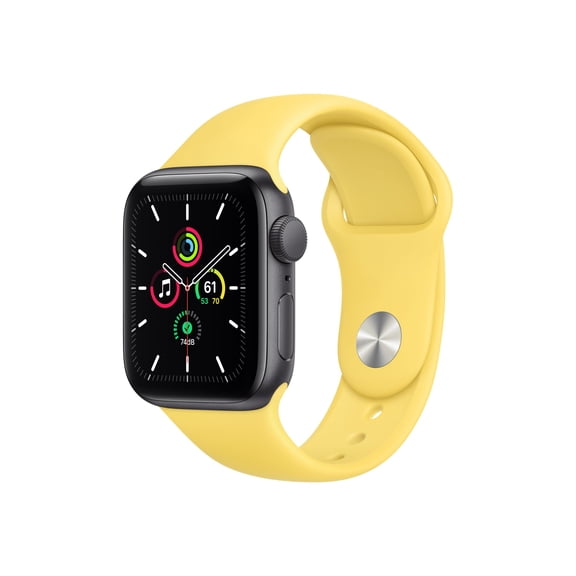 Open Box Apple Watch SE (GPS) - 40 mm - space gray aluminum - smart watch - 32 GB - Wi-Fi, Bluetooth - 1.08 oz - demo