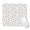 Owl Knit Berries, variant on 20x22.5cm Mouse Pad, Non-Slip Waterproof Rubber Base, Smooth Precise Desk Mat,Owl Knit Berries White Pattern