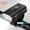 thumbnail image 4 of BK02 Luz de bicicleta recargable por USB T6 LED Luces de bicicleta 6 modos Linterna de bicicleta MTB Faro delantero de bicicleta para ciclismo Lámpara delantera de bicicleta, 4 of 5