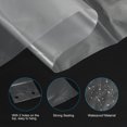 thumbnail image 3 of Uxcell 28x5" Bolsa de paraguas húmeda, bolsas de lluvia desechables transparentes, funda grande para paraguas, paquete de 200, 3 of 6