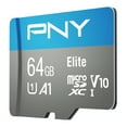 thumbnail image 2 of PNY 64GB Elite Class 10 U1 microSDHC Flash Memory Card for Mobile Devices - 100MB/s, Class 10, U1, V10, A1, Full HD, UHS-I, micro SD, 2 of 7