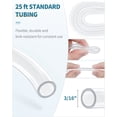 thumbnail image 2 of Bomba de aire Airline Tubing Pawfly estándar para acuarios de 25 pies, 2 of 7