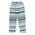 thumbnail image 4 of LazyOne Men's Fleece Pajama Pants, Nordic Pajama Bottoms for Men, Animal (Winter Moose, X-SMALL), 4 of 7