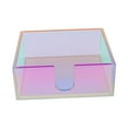thumbnail image 4 of yuksok Elegant Paper Napkin Holder Case Iridescent Creative Dispenser Container, 4 of 9