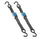 image 1 of Cequent 2060166  Cambuckle Tie Down W/hooks - (bow) 1' X 36' Stainless Steel (2