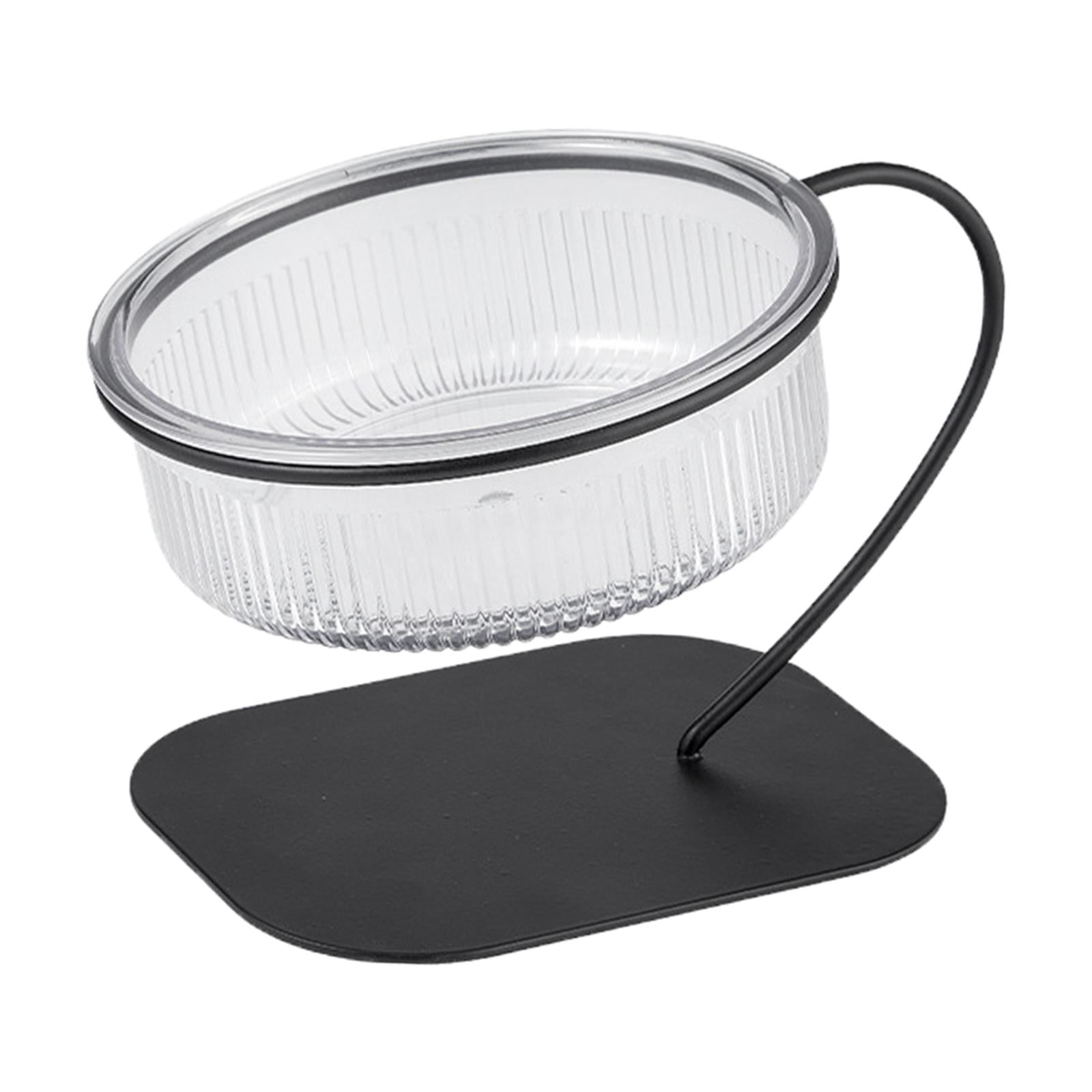 Raised Cat Bowl Dog Bowl Water Food Feeder Pet Feeding Station Detachable Stable