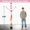 thumbnail image 2 of 6FT Easter Bunny Inflatable Tube Man with Blower (5.5'' Diameter) and Built-in LED - Wacky Waving Dancing Guy for Business Advertising Promotion, 2 of 7
