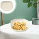 thumbnail image 1 of Whisker Fatigue Cat Bowl - Plato de comida poco profundo para gatitos y gatos de patas cortas - 5,71x5,71x1,3 pulgadas - Azul, Verde, Amarillo, 1 of 6