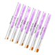thumbnail image 2 of unbranded 14Ud Pinceles Para Nail Art Con Punta Redonda Para Francesas Y 3D, 2 of 8