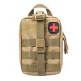 thumbnail image 2 of Botiquines de primeros auxilios Bolsa médica de tela Oxford Paquete de cintura Bolsa de herramientas para acampar (Color barro) Likrtyny Para Estrenar, 2 of 8