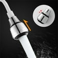thumbnail image 4 of Long Hose Faucet Extender Nozzle Flexible Saving Tap Adapter Sink Spray Bubbler, 4 of 9