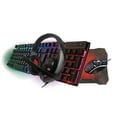 thumbnail image 1 of Proscan 4-in-1 Gaming Kit with Keyboard, Headset, Mouse and Mouse Pad - Black, 1 of 4