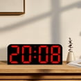 thumbnail image 2 of Bdday Large Digital Wall Clock Temperature And Humidity Display Night Mode Table Clock 3 Display Modes 12/24H Electronic LED Clock, 2 of 7
