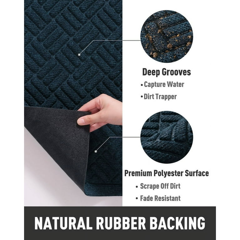 Deep Freezer Heavy-Duty Door Mat - 36x72 Non-Slip Indoor/Outdoor