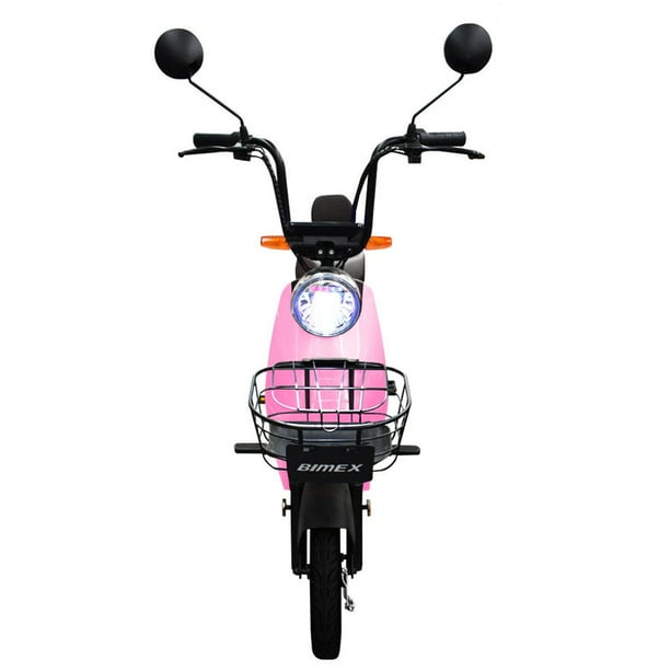 Bici Moto Electrica Bimex Explore Rosa