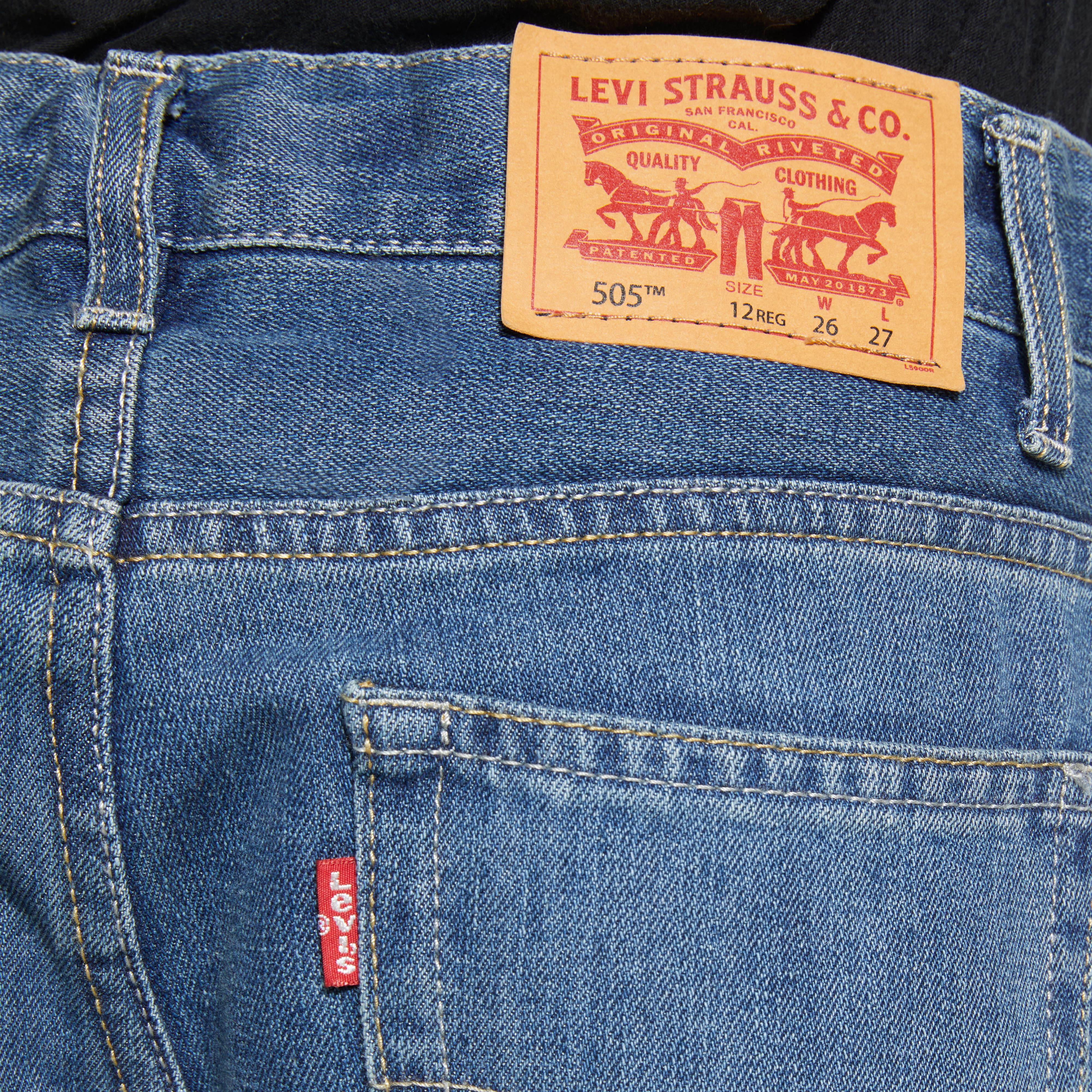 Levi's Boys' 505 Regular Fit Jeans, Sizes 4-20