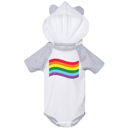 

Inktastic Pride Flag in Grunge Gift Baby Boy or Baby Girl Bodysuit
