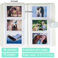 thumbnail image 4 of 96 Pockets 3 Inch Mini Photo Album For Fujifilm Instax Mini 11 7s 8 8+ 9 25 20 50s 70 90 Polaroid Snap Liplay Link Photo Printer Instant Camera Book N, 4 of 4