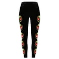 thumbnail image 5 of DDAPJ pyju Easter Day Graphic Soft Leggings for Women High Waisted Yoga Pants Buttery Soft Stretchy Workout Leggings Tights Red XXXL, 5 of 6