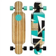 Sola Bamboo Premium Graphic Design Complete Longboard Skateboard 36 To 38 Inch (Future), Gcsl099