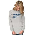 thumbnail image 4 of Cat Political Funny Election Politics Long Sleeve TShirt Men Women Brisco Brands S, 4 of 5