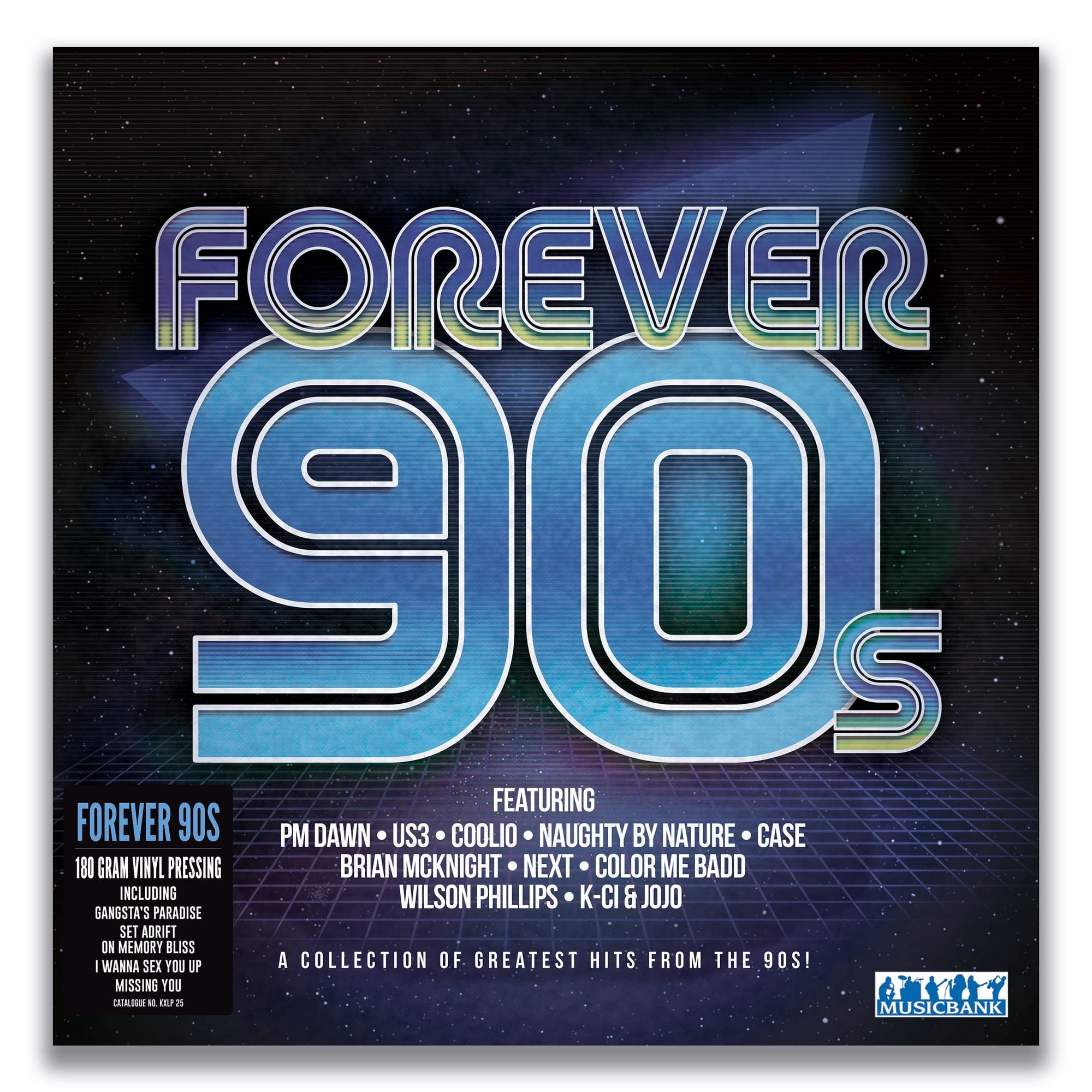 Forever 90s - Various 12 Record Label: MUSICBANK (LP)