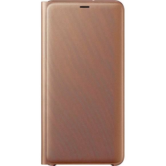 Funda Cartera Folio Samsung Galaxy A7 2018 Dorada