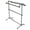 Nickel, variant on Kingston Brass CC2297 Vintage 30" Freestanding Pedestal 4-Tier Towel Rack, Brushed Brass