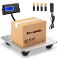 thumbnail image 1 of Báscula Postal Digital Bonvoisin 300 kg Acero Inoxidable LCD, 1 of 7