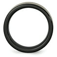 thumbnail image 5 of Ceramic Black 14K Gold Inlay 8mm Mens Ring Size 12, 5 of 6