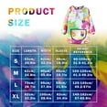 thumbnail image 4 of TELOLY Graffiti Round Neck Kids Apron with6 Brushes, Waterproof Long Sleeve ArtSmock, 4 of 5