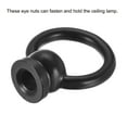 thumbnail image 5 of Unique Bargains 50kg Max Load M10 Thread Ring Female Chandeliers Loop Eye Nut Black, 5 of 5
